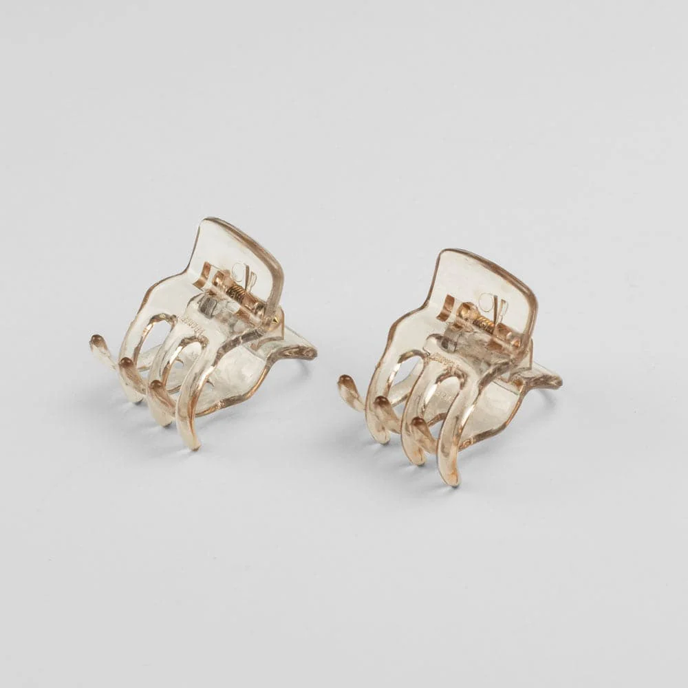 2x Mini Hair Claw Clips - Image 7