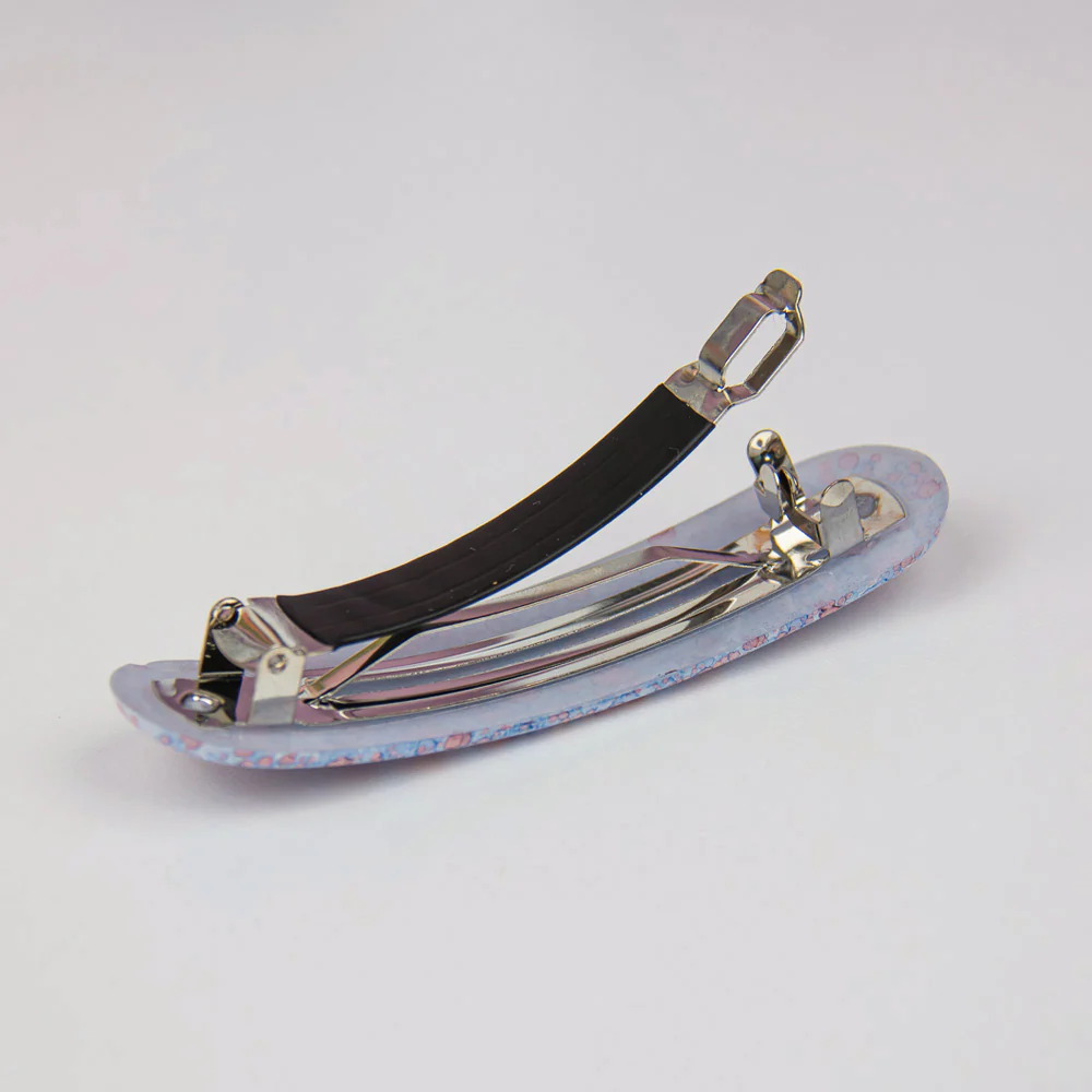 Botanical Barrette Clip with Rubber Grip - Image 5