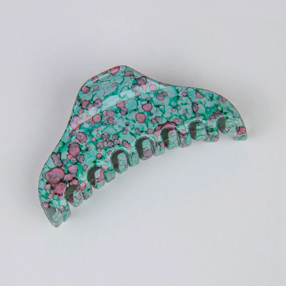 Botanical Medium Hair Claw Clip for Fine Hair - Image 3