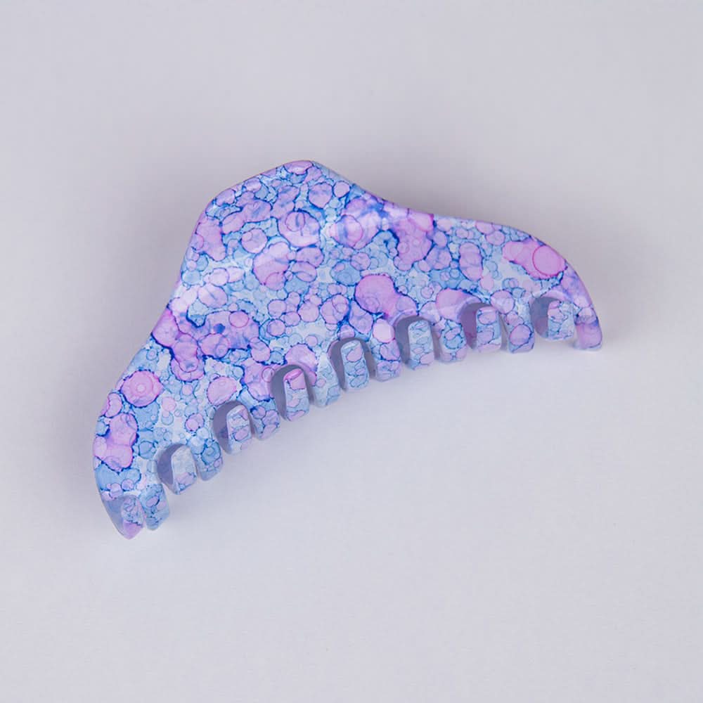 Botanical Medium Hair Claw Clip for Fine Hair - Image 4