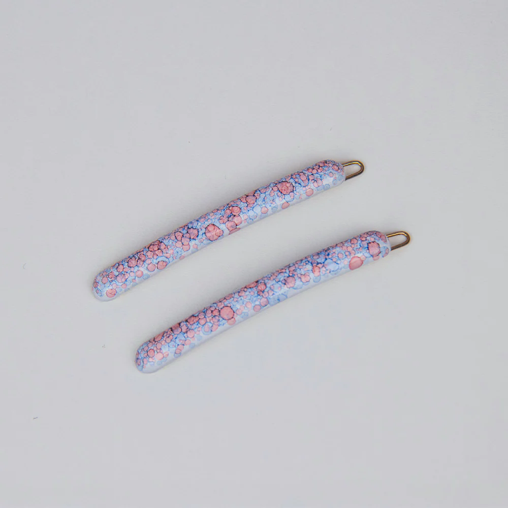 2x Botanical Narrow Hair Clips - Image 3