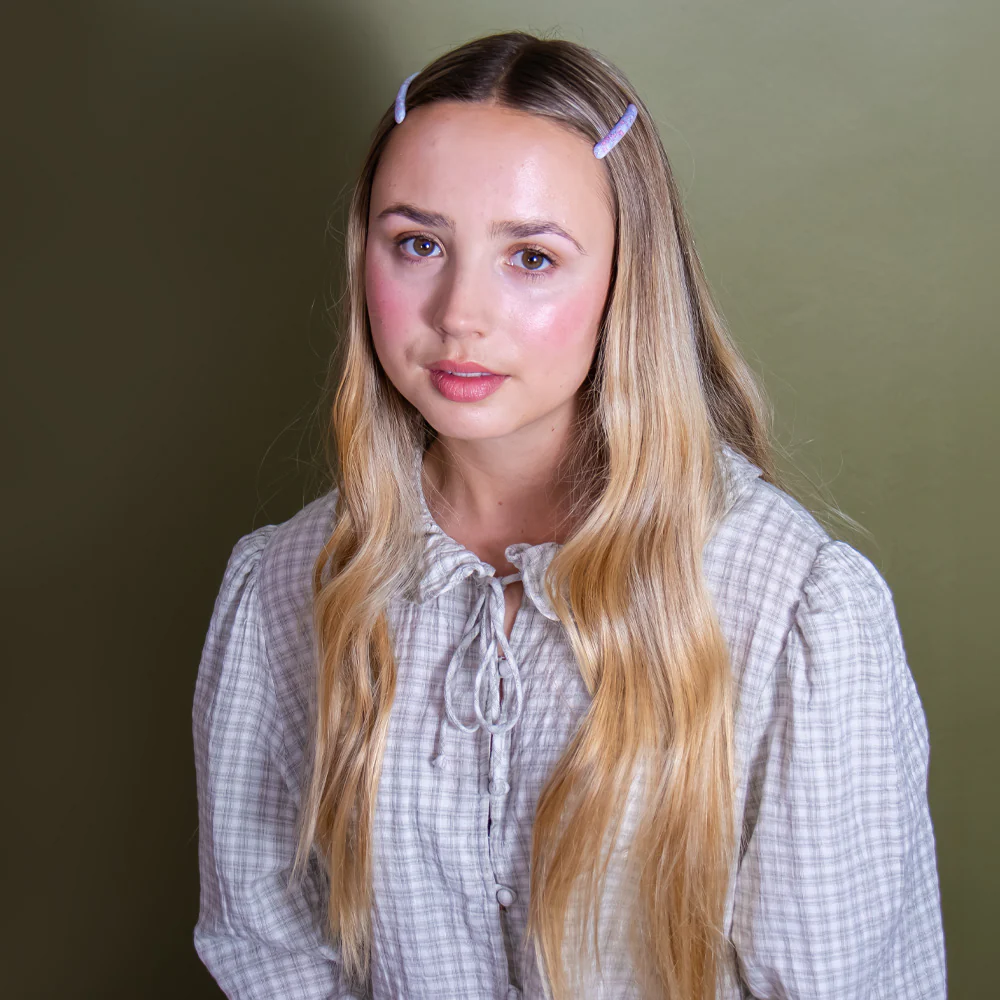 2x Botanical Narrow Hair Clips - Image 6
