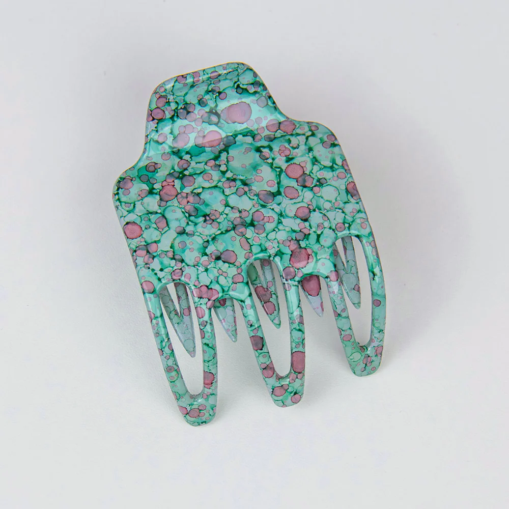 Botanical Sophia Side Claw Clip with Extra Grip - Image 4