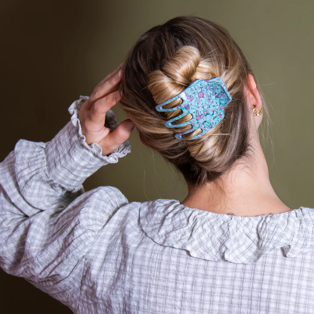 Botanical Sophia Side Claw Clip with Extra Grip - Image 7