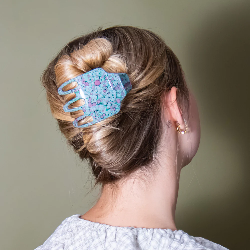 Botanical Sophia Side Claw Clip with Extra Grip - Image 9