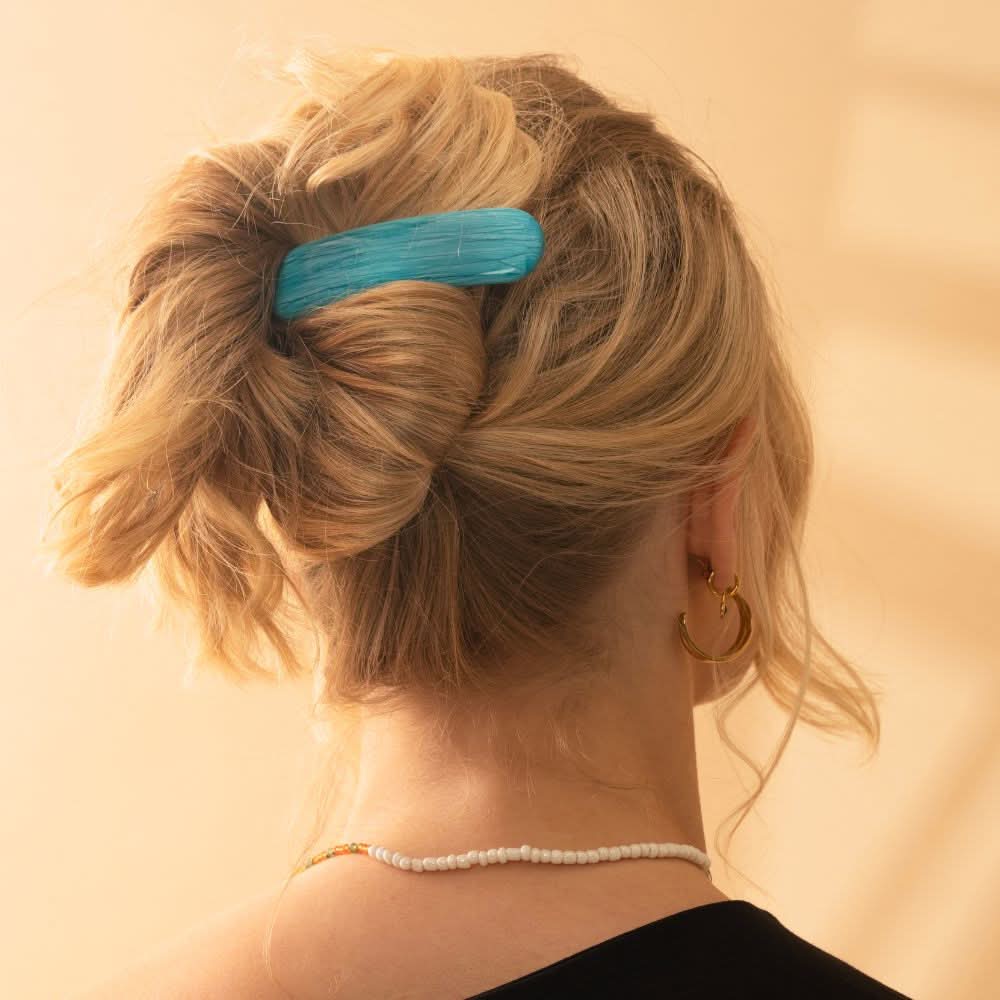 Coastal Barrette Clip with Rubber Grip - Image 3