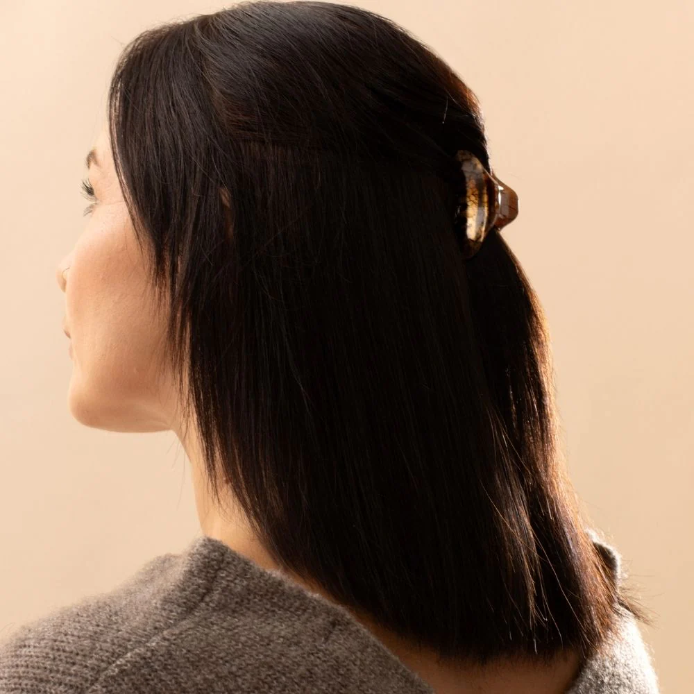 Baroque Mini Hair Claw Clip for Fine Hair - Image 2