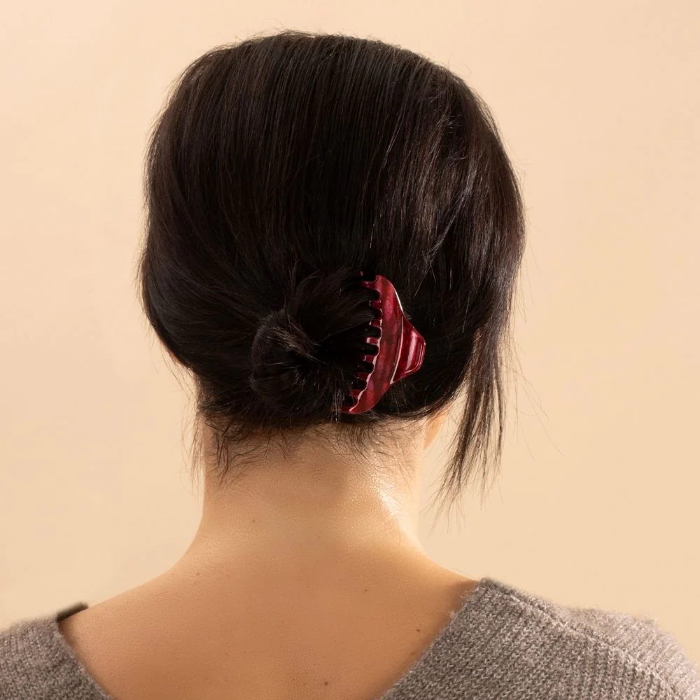 Baroque Small Hair Claw Clip for Fine Hair - Image 4