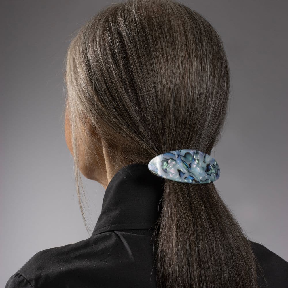 Oval Barrette Clip - Image 4