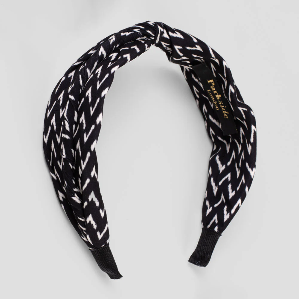 Handmade Zig Zag Print Headband - Image 3
