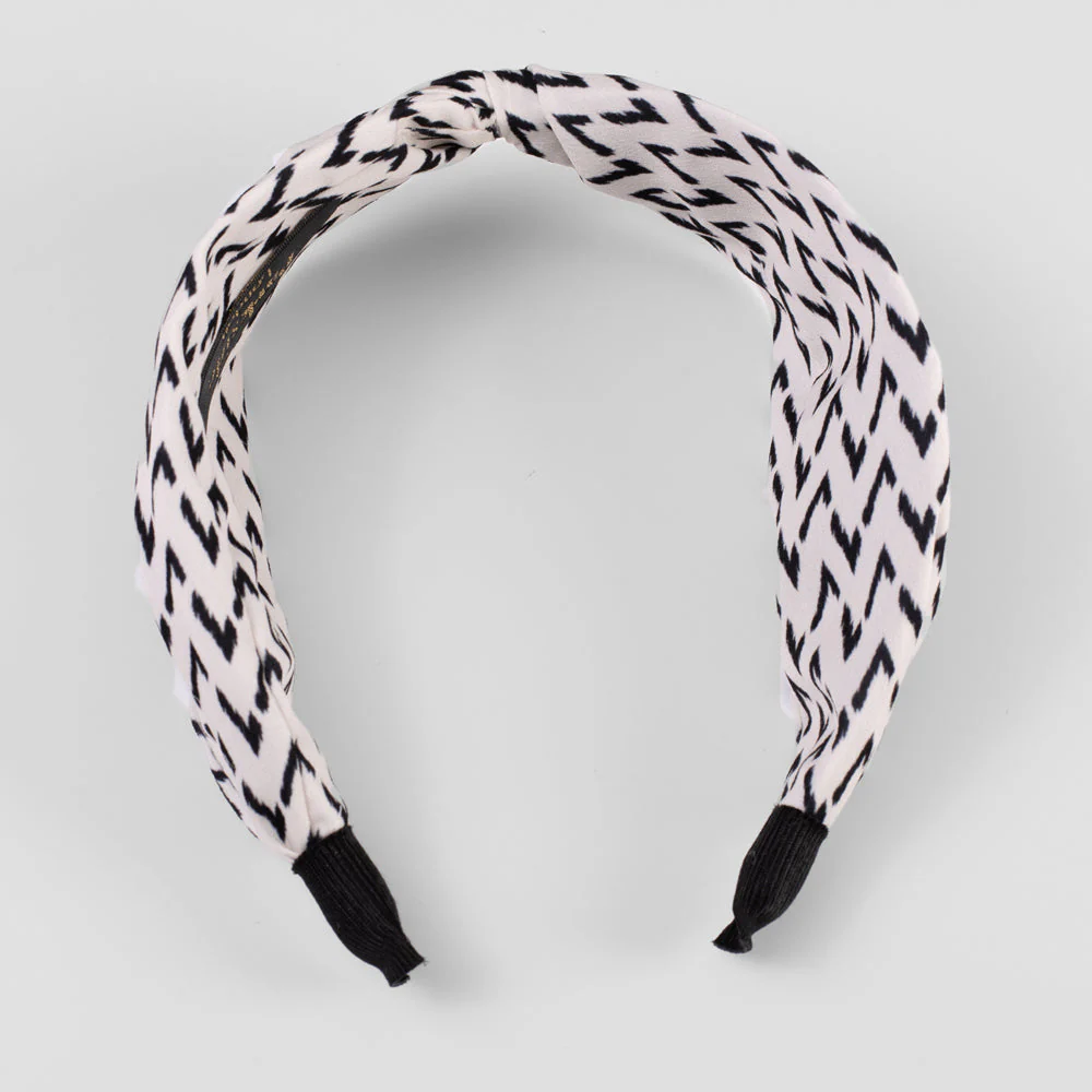 Handmade Zig Zag Print Headband - Image 4