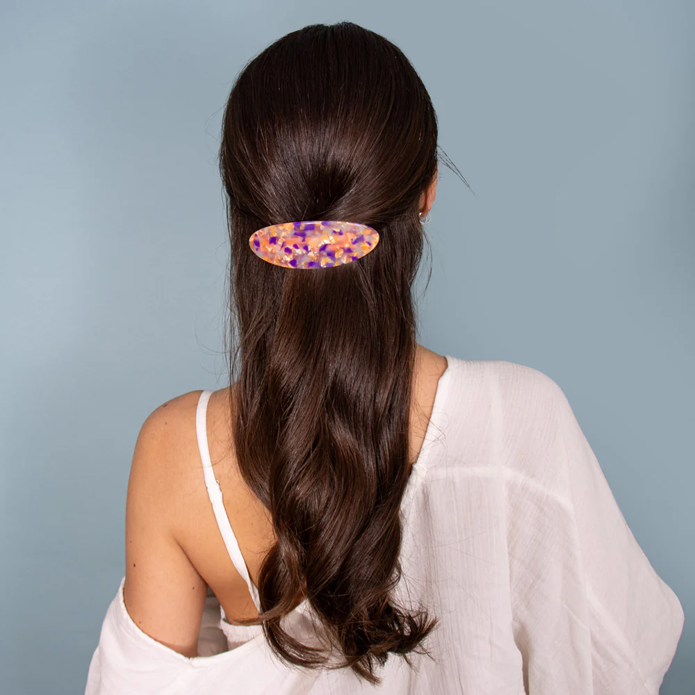 Limited Edition Oval Barrette Hair Clip - Image 2