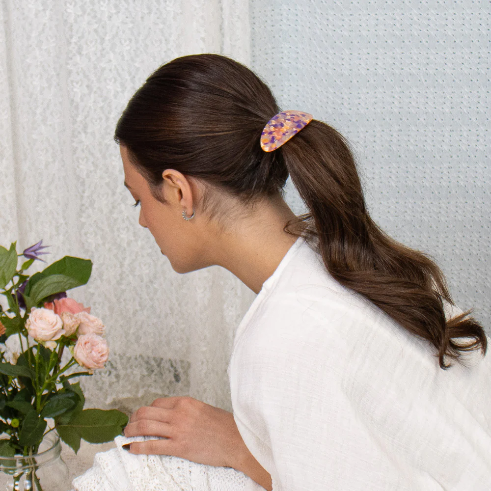 Limited Edition Oval Barrette Hair Clip - Image 3