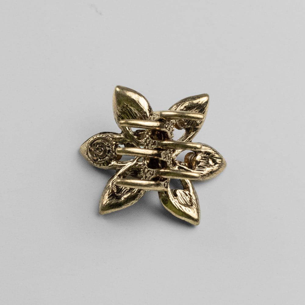 Mini Crystal Maple Leaf Hair Claw Clip - Image 18