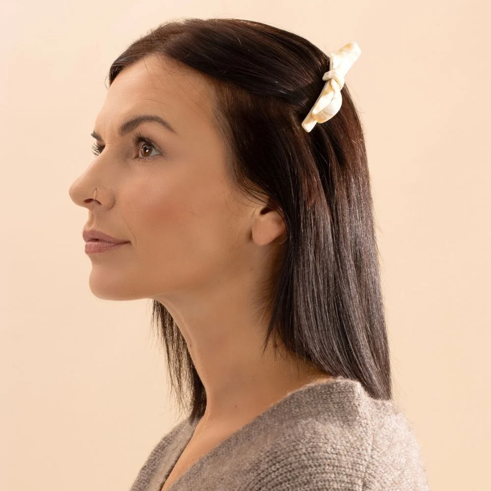 Narrow Bow Barrette Clip - Image 10