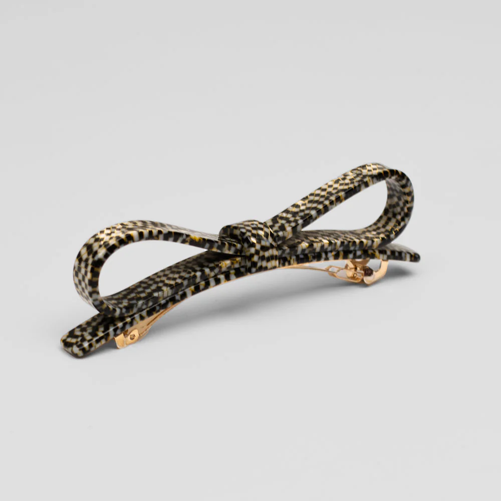Narrow Bow Barrette Clip - Image 12