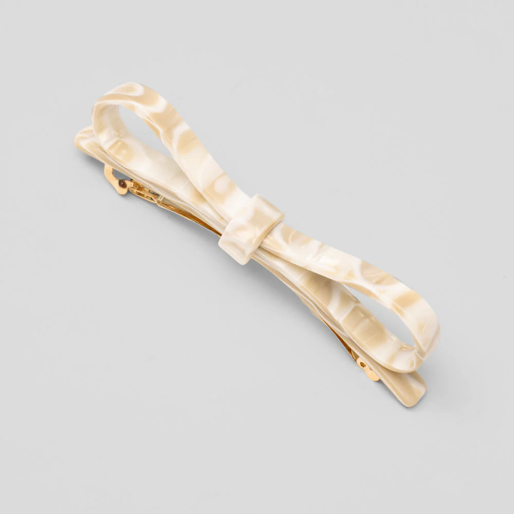 Narrow Bow Barrette Clip - Image 16