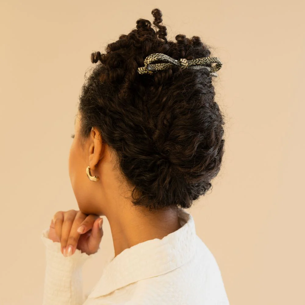 Narrow Bow Barrette Clip - Image 3