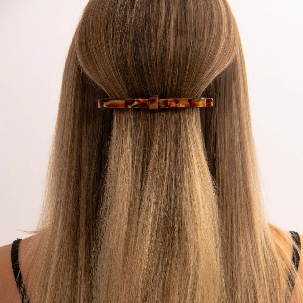 Narrow Bow Barrette Clip - Image 6