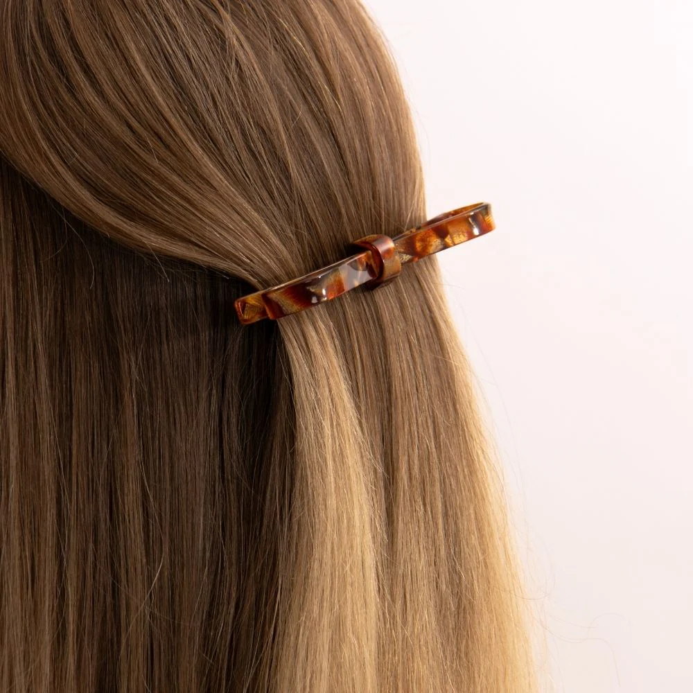 Narrow Bow Barrette Clip - Image 7