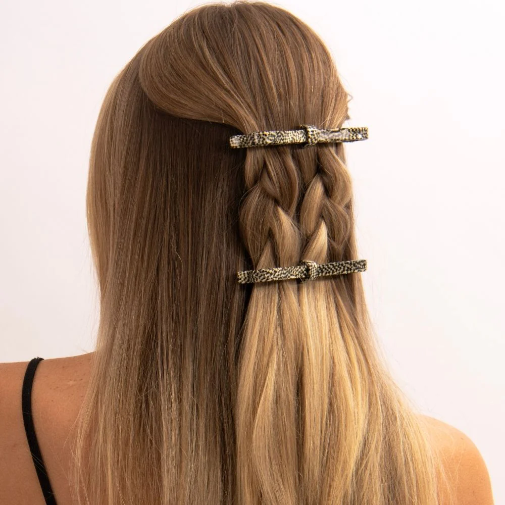 Narrow Bow Barrette Clip - Image 9