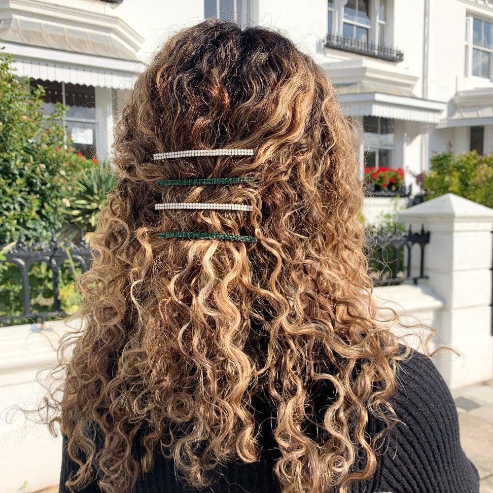 Narrow Crystal Barrette Clip - Image 5