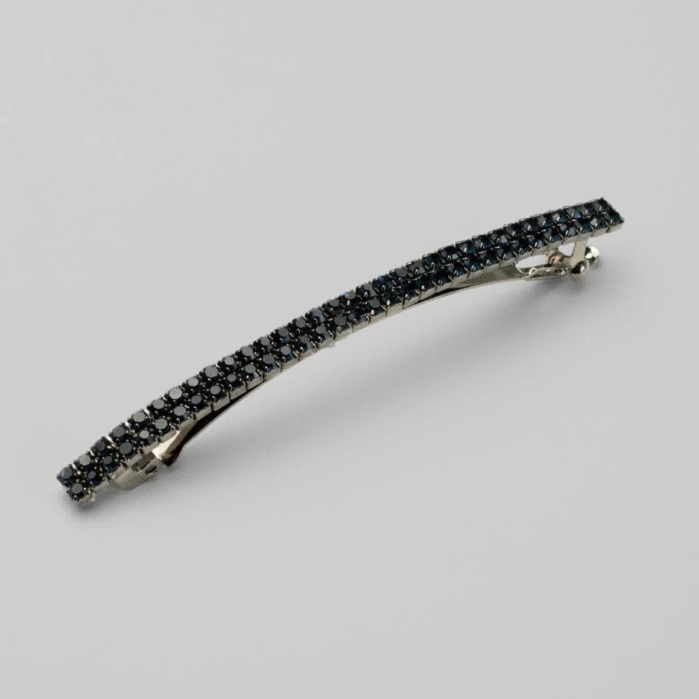 Narrow Crystal Barrette Clip - Image 7