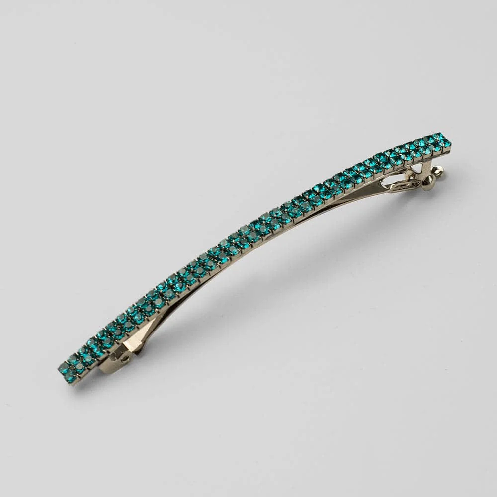 Narrow Crystal Barrette Clip - Image 8