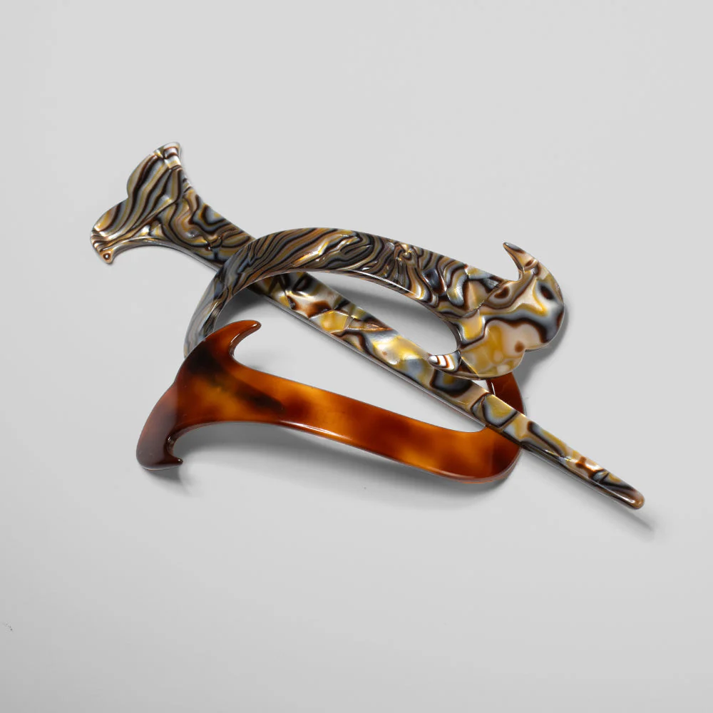 Handmade Stick Barrette Clip - Image 5