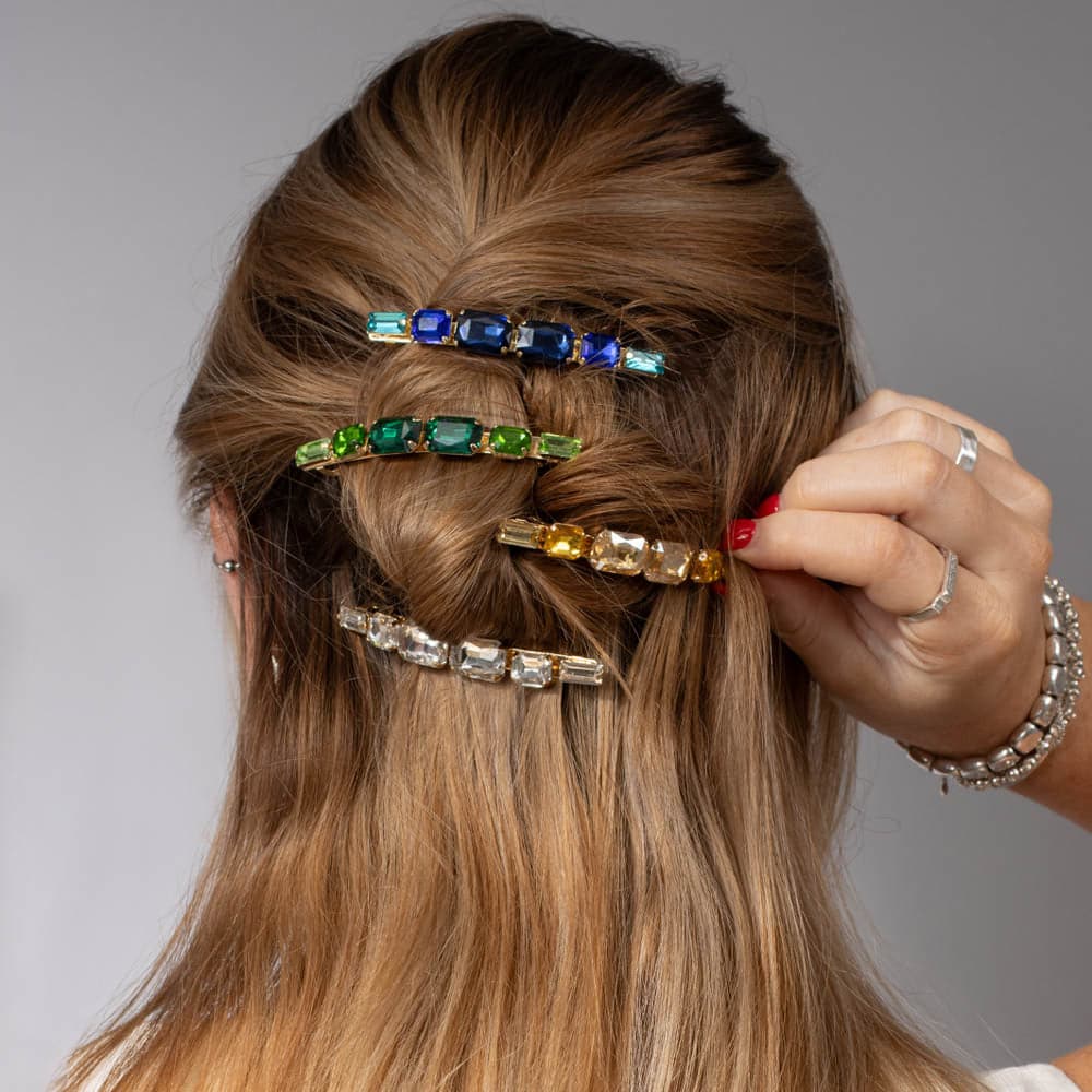 Small Crystal Barrette - Image 4
