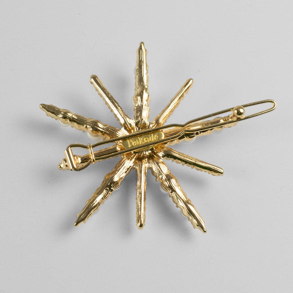 Starburst Crystal and Pearl Hair Clip - Image 5
