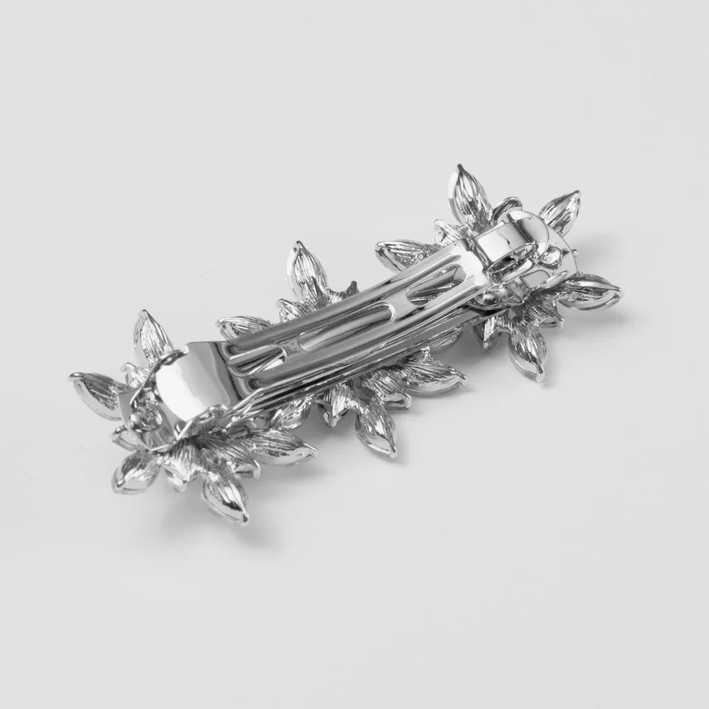 Crystal Floral Burst Barrette - Image 3